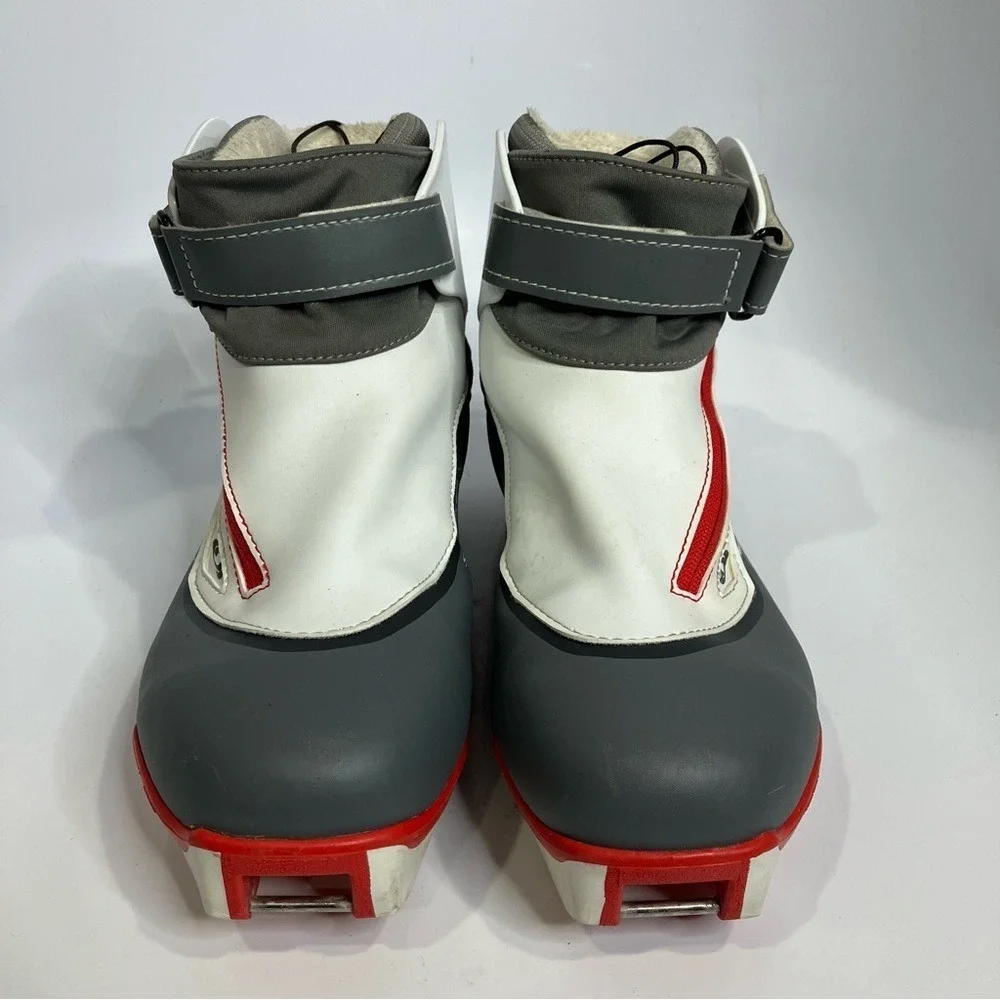 Salomon Siam 7 pilot performance touring‎ ski boots women's size 9 white